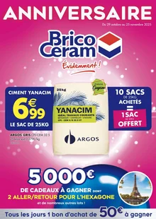  catalogue promo Bricoceram  