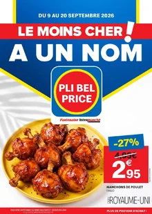 catalogue promo Le moins cher !